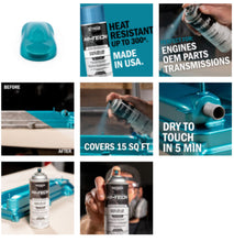 Load image into Gallery viewer, AMC Blue Metallic Engine Paint. Original Factory Color AMC '69 to mid-73'