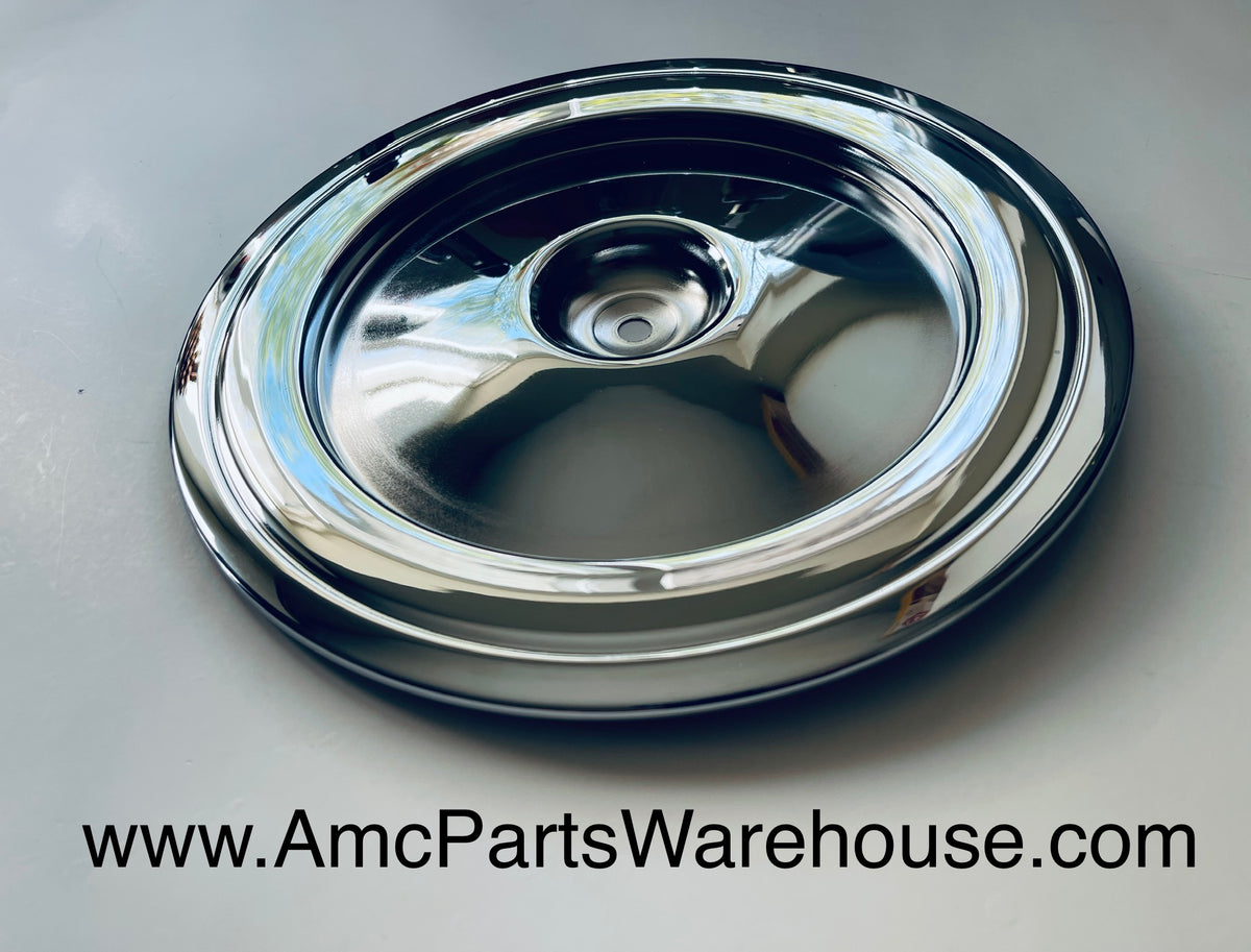 AMC chrome air cleaner lid. AMC Parts Warehouse