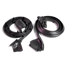Load image into Gallery viewer, 1968-1974 AMC AMX and Javelin Molded Door Seals, with Clips and Molded Ends