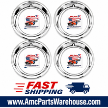 Load image into Gallery viewer, 14 Inch AMC Rally Wheel or Magnum 500 Trim Rings set
