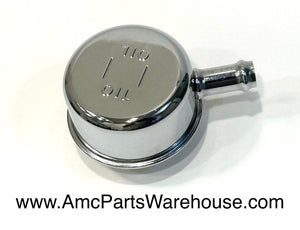 AMC Oil Breather Cap Chrome Finish