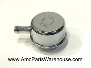 AMC Oil Breather Cap Chrome Finish