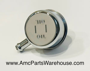 AMC Oil Breather Cap Chrome Finish