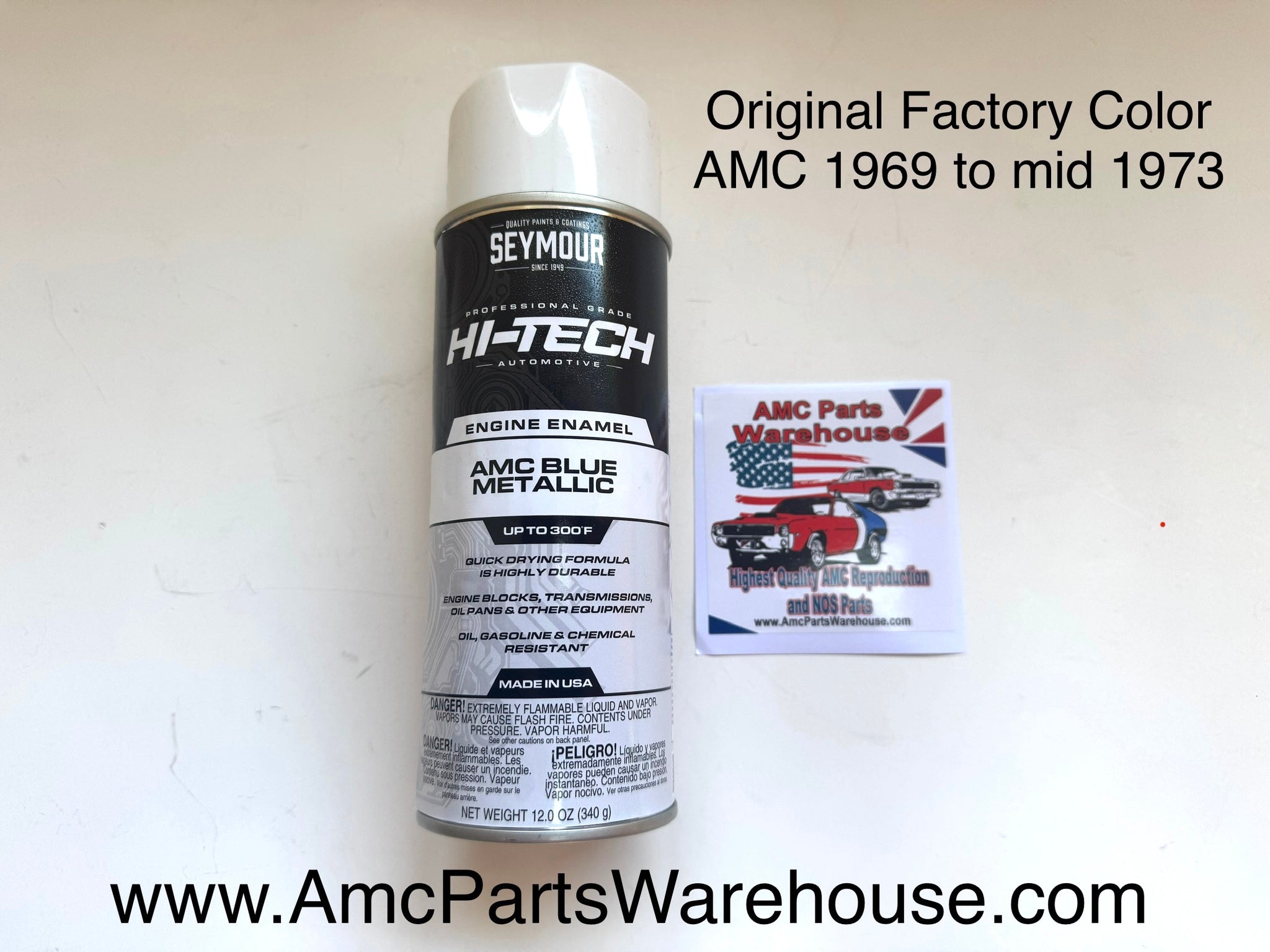 Amc Engine Color Chart AMC Blue Metallic Engine Paint. Original Factory Color AMC '69 to mid ...