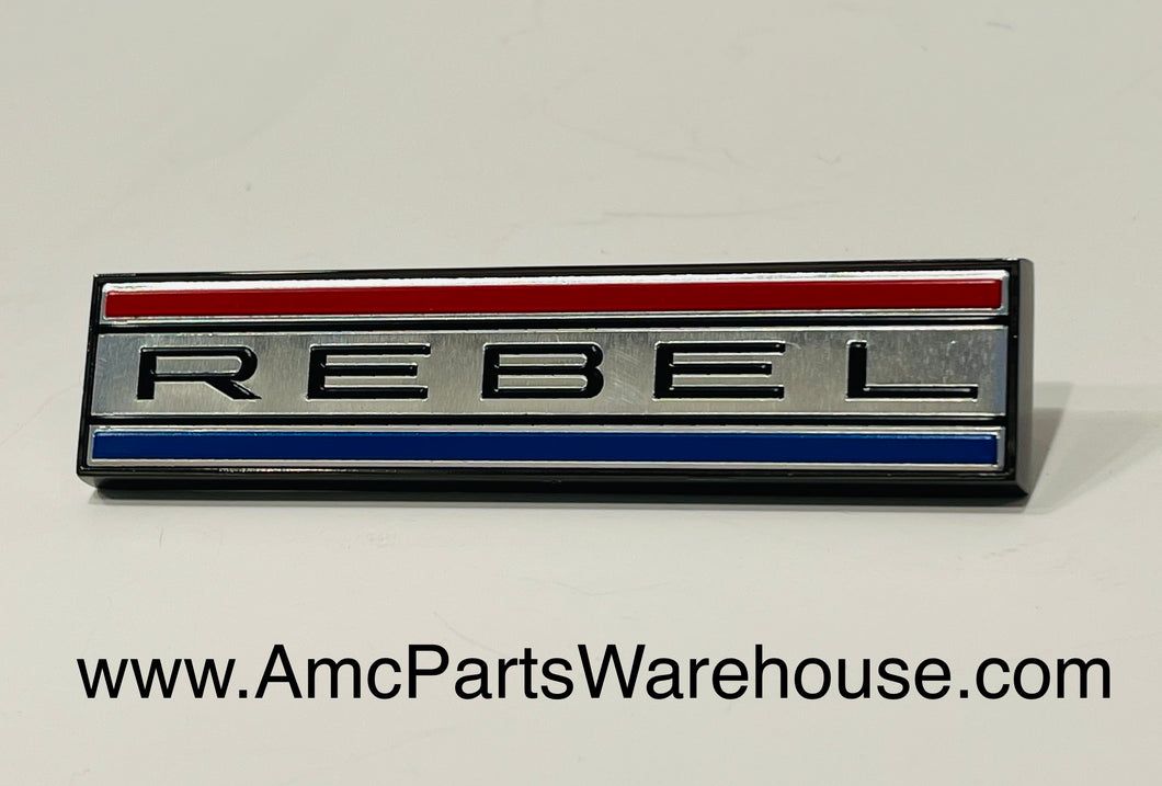AMC Rebel Dash emblem.