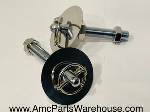 69 AMC SC/Rambler Hood pin and scuff plates