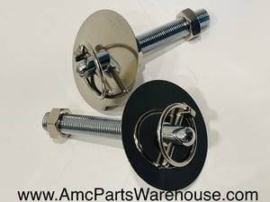 69 AMC SC/Rambler Hood pin and scuff plates