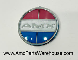 AMC AMX Steering wheel center insert.