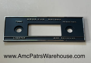 AMC Radio Face Plate