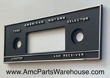 Load image into Gallery viewer, AMC Radio Face Plate 68-69 AMX, Javelin.
