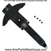 Load image into Gallery viewer, 1971-1974 AMC Javelin and AMX Window Regulator Passenger Side
