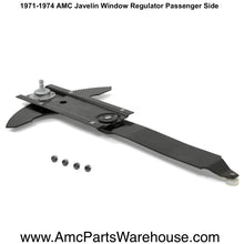 Load image into Gallery viewer, 1971-1974 AMC Javelin and AMX Window Regulator Passenger Side
