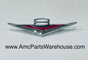 1965 1966 AMC MARLIN REAR QUARTER PANEL EMBLEM