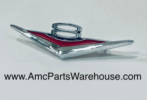 1965 1966 AMC MARLIN REAR QUARTER PANEL EMBLEM