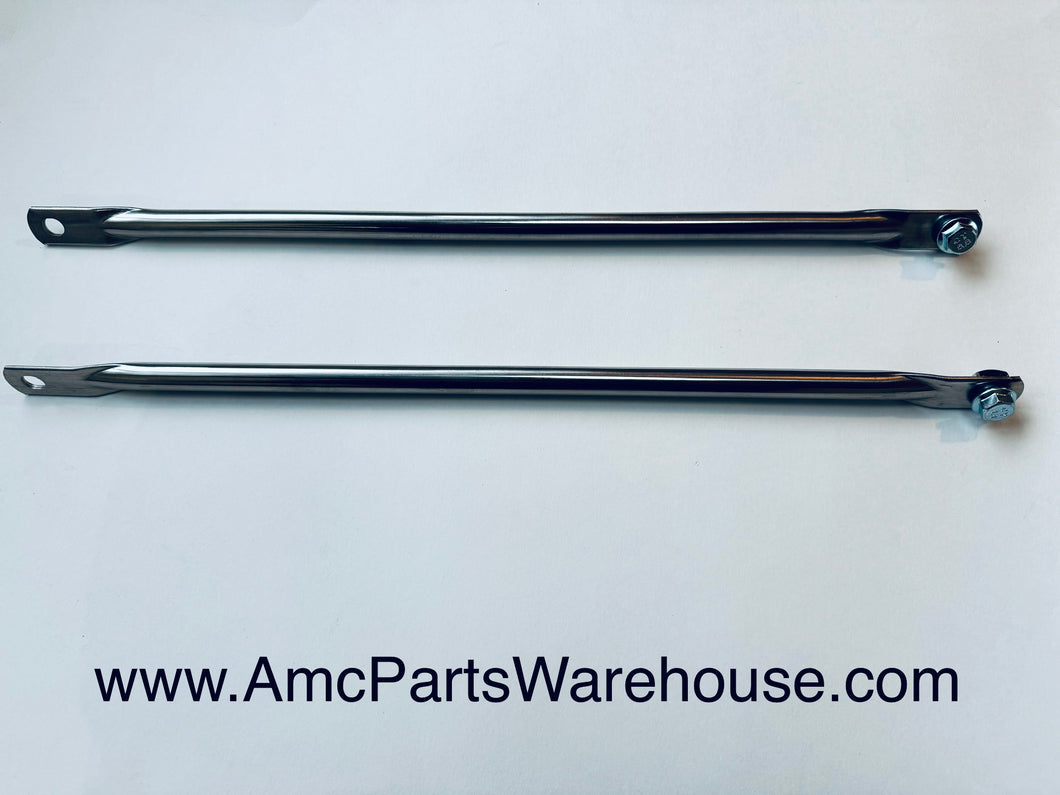 1968-74 AMC Javelin AMX Fender to Radiator Support Braces