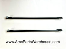 Load image into Gallery viewer, 1968-74 AMC Javelin AMX Fender to Radiator Support Braces, Black
