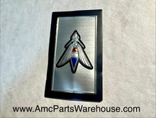 Load image into Gallery viewer, 1970's AMC Hornet Trim Emblem Ornament Door Panel Placard pair
