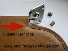 Load image into Gallery viewer, AMC Sun Visor Stainless Clips
