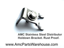 Load image into Gallery viewer, AMC Stainless Steel Distributor Hold-Down Bracket
