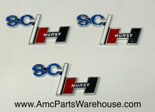 Load image into Gallery viewer, 1969 AMC HURST SC RAMBLER SCRAMBLER EMBLEM SET
