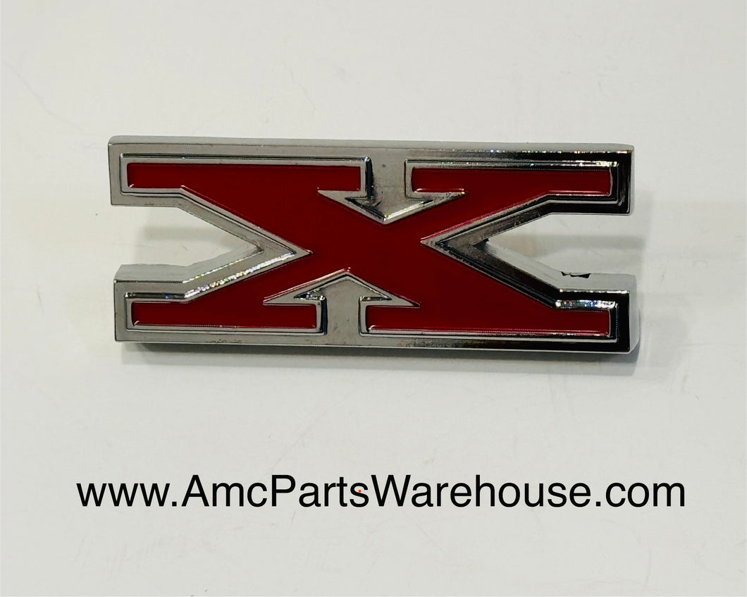 AMC Gremlin X grille emblem