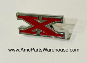 AMC Gremlin X grille emblem