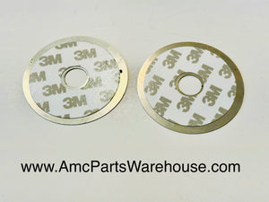 69 AMC SC/Rambler Hood pin scuff plates
