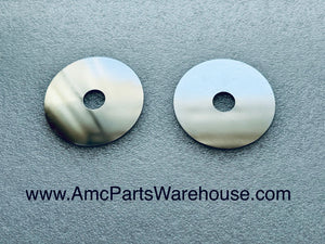 69 AMC SC/Rambler Hood pin scuff plates