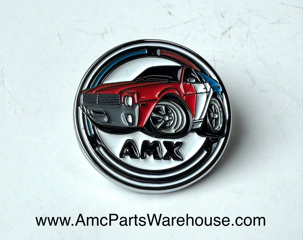 Amc Math Label Pin AMC AMX Lapel Pin – AMC Parts Warehouse