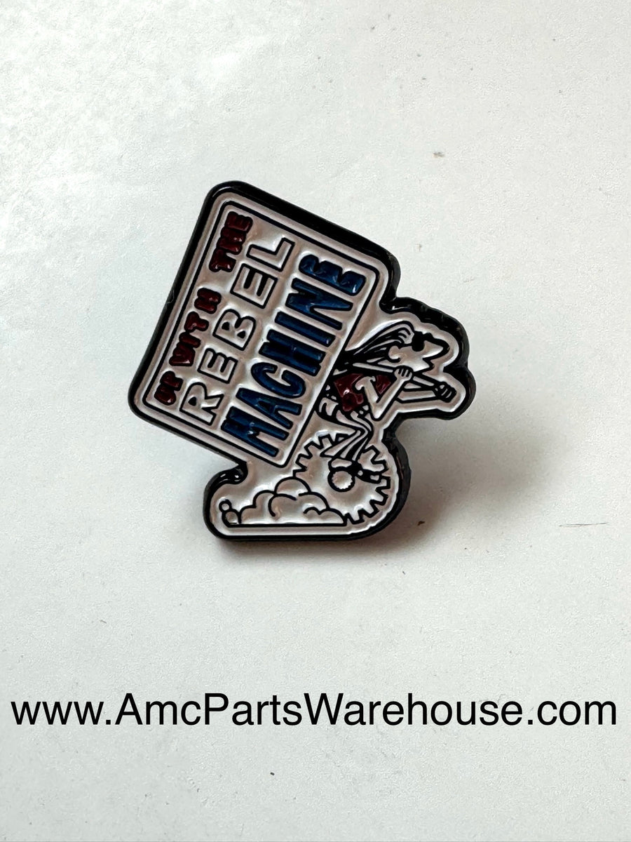 Amc Math Label Pin AMC Rebel Machine Lapel Pin – AMC Parts Warehouse