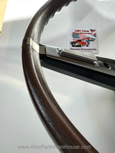 Load image into Gallery viewer, AMC Steering Wheel Woodgrain With Center Horn Trim 1968-1969 AMX, Javelin, SC/Rambler
