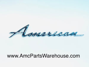 AMC Rambler American Emblem