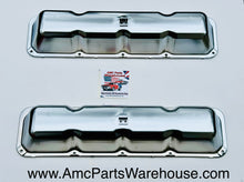Load image into Gallery viewer, AMC Chrome valve covers
