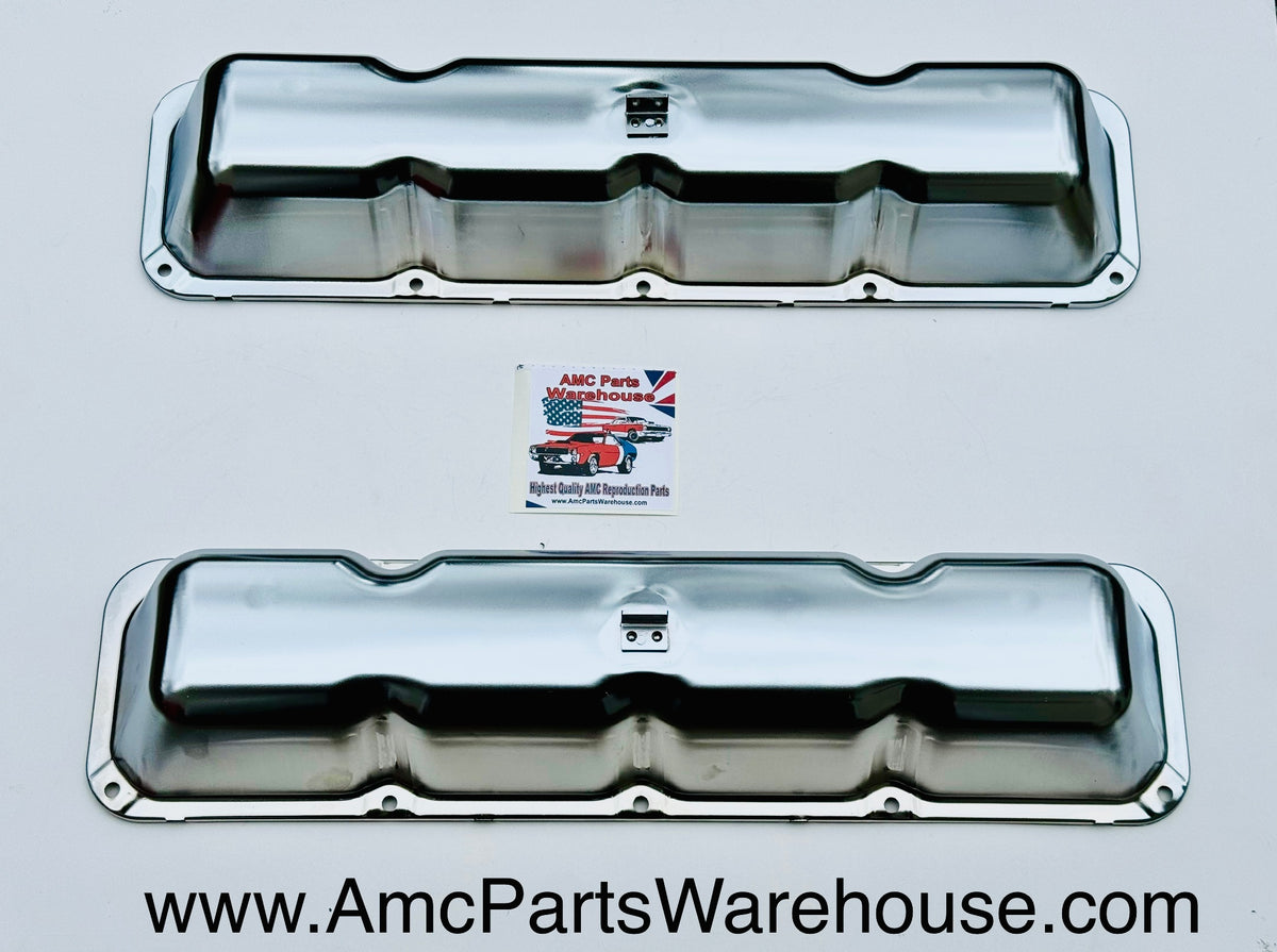 AMC Chrome valve covers. Preorder Only! AMC Parts