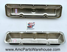 Load image into Gallery viewer, AMC Chrome valve covers
