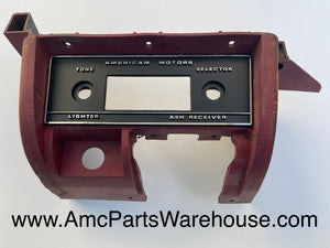 AMC Radio Face Plate 68-69 AMX, Javelin.