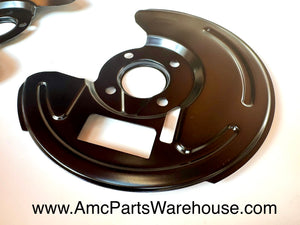 AMC Front Disc Brakes Bendix Dust Shields