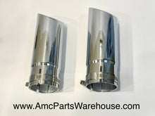 Load image into Gallery viewer, Exhaust tips. 1969 style for AMX, SC/Rambler
