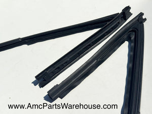1964-1969 Rambler American Hardtop Vent and Convertible Window Seal Pair