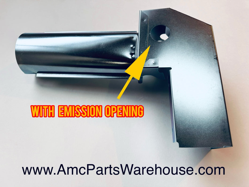 1968-70 AMC V8 Stove Pipe with emission opening