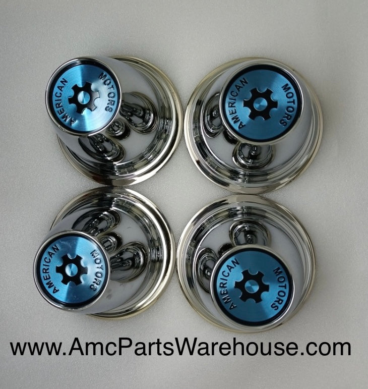 AMC MACHINE WHEEL CENTER CAP SET