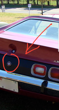 Load image into Gallery viewer, AMC AMX Javelin rear bullseye.
