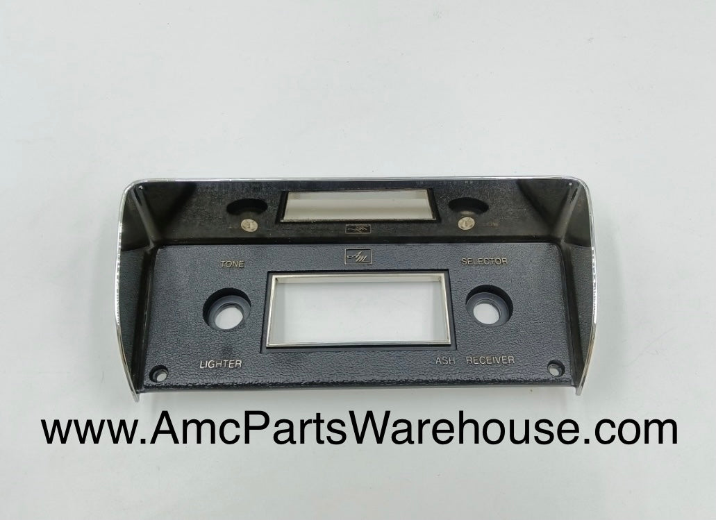 1970 AMX Radio plate – AMC Parts Warehouse