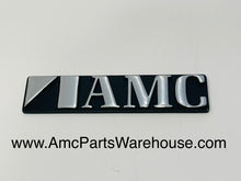 Load image into Gallery viewer, AMC Black Deck Lid Emblem. 80&#39;s AMC cars.
